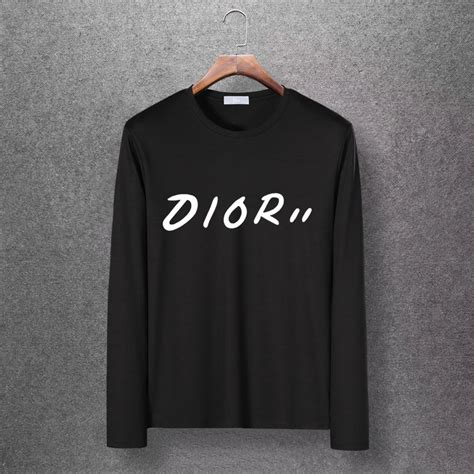 dior yellow t shirt mens|Dior long sleeve shirt men.